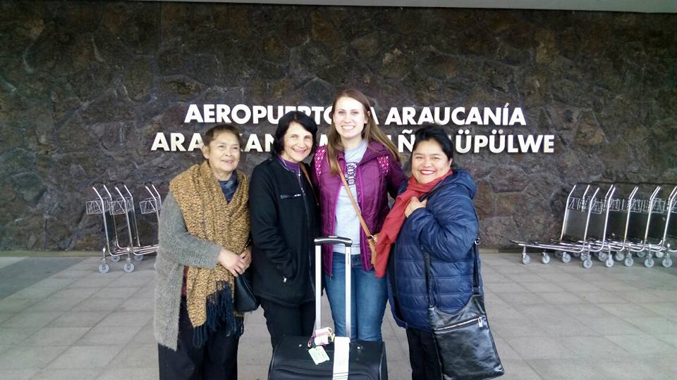 My first hello from Chile!